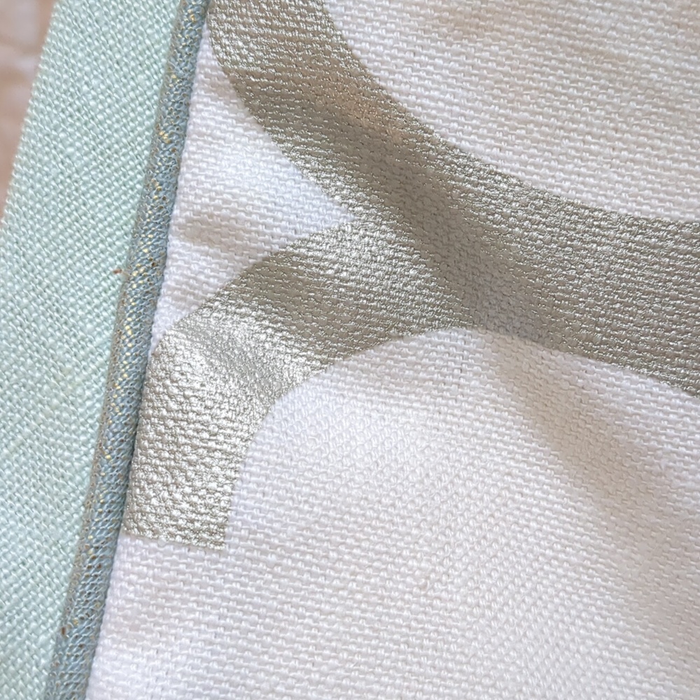 New Custom Sham Ruffled Silver - Picture 3 of 6